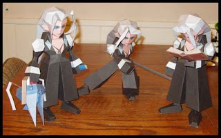 Final Fantasy Sephiroth Papercraft