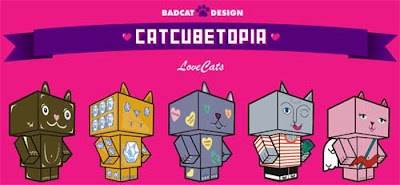 Love Cats Papercraft