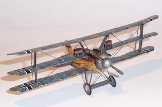 Albatros Dr. II Airplane Papercraft