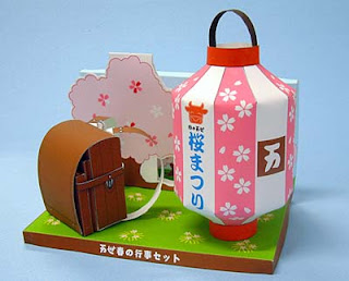 Japanese Spring Papercrafts
