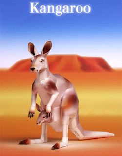 Kangaroo Papercraft