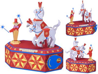 Circus Horse Papercraft