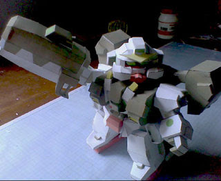 SD Gundam Virtue Papercraft