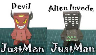 JustMan Paper Toys