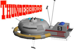 Thunderbird 5 Papercraft