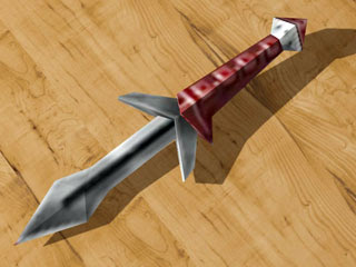 Klingon Knife Papercraft