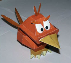 Fire Bwak Papercraft