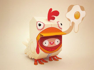 Tucky Paper Toy