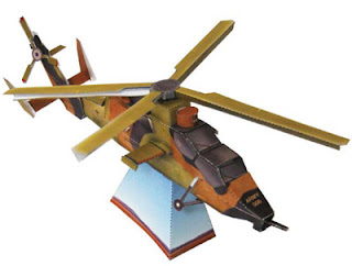 ARH Tiger Helicopter Papercraft