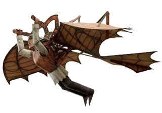 Ornithopter Papercraft
