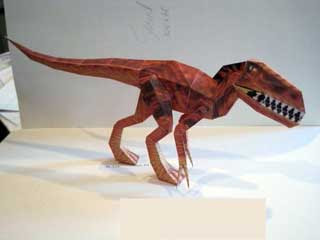 Velociraptor Papercraft