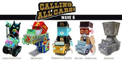 Calling All Cars Paper Toys