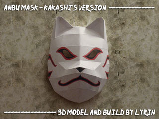 Kakashi Anbu Mask Papercraft