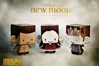 Twilight New Moon Papercrafts