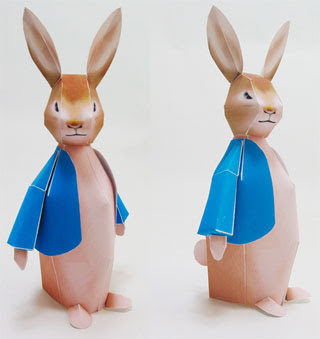 Peter Rabbit Papercraft