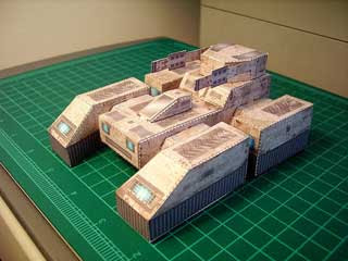 Thorium Wars Cerberus Tank Papercraft