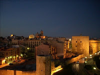 Las vistas se agradecen, Tarragona al anochecer