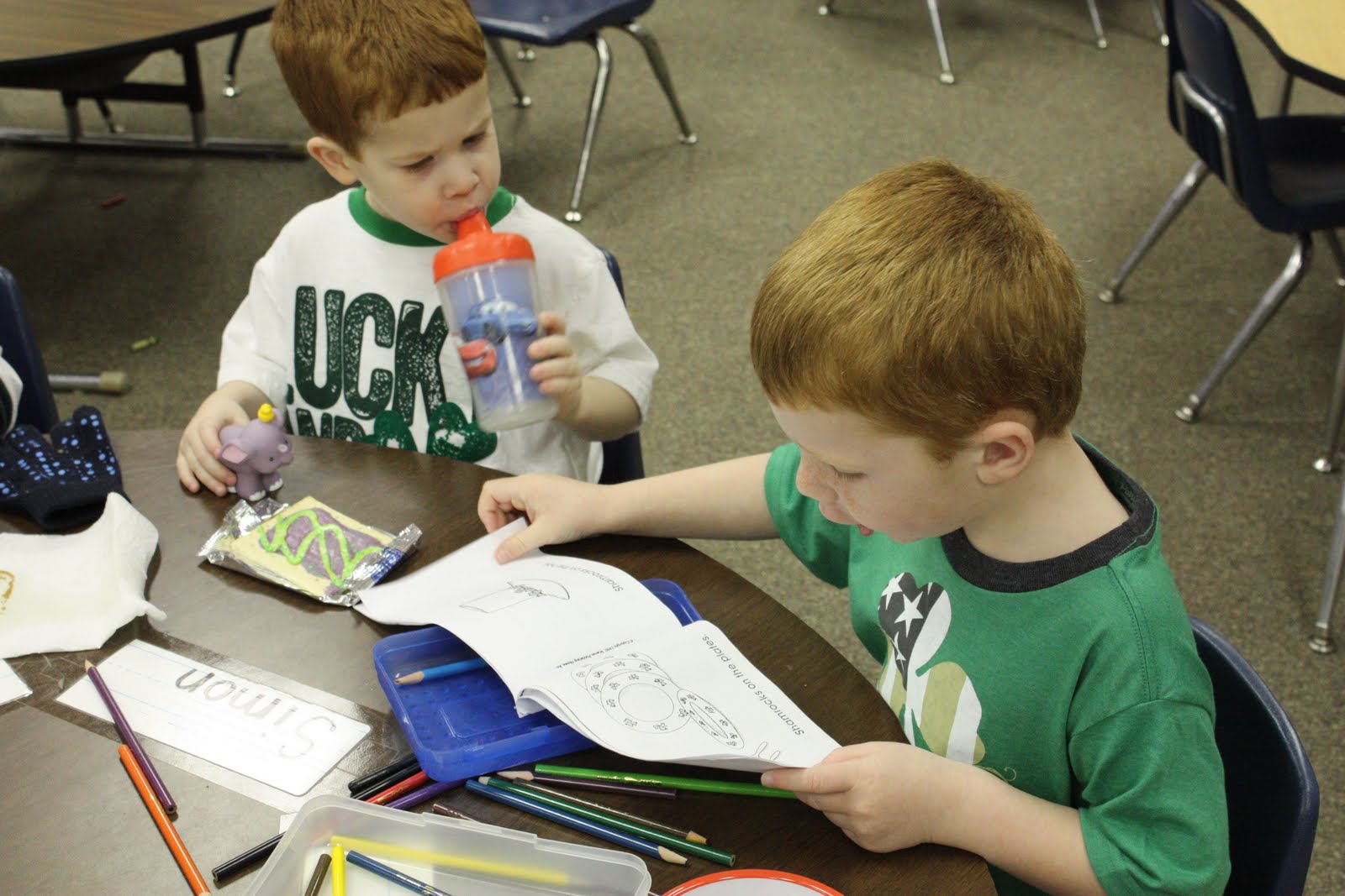 Preschool Fun: St. Patricks Day