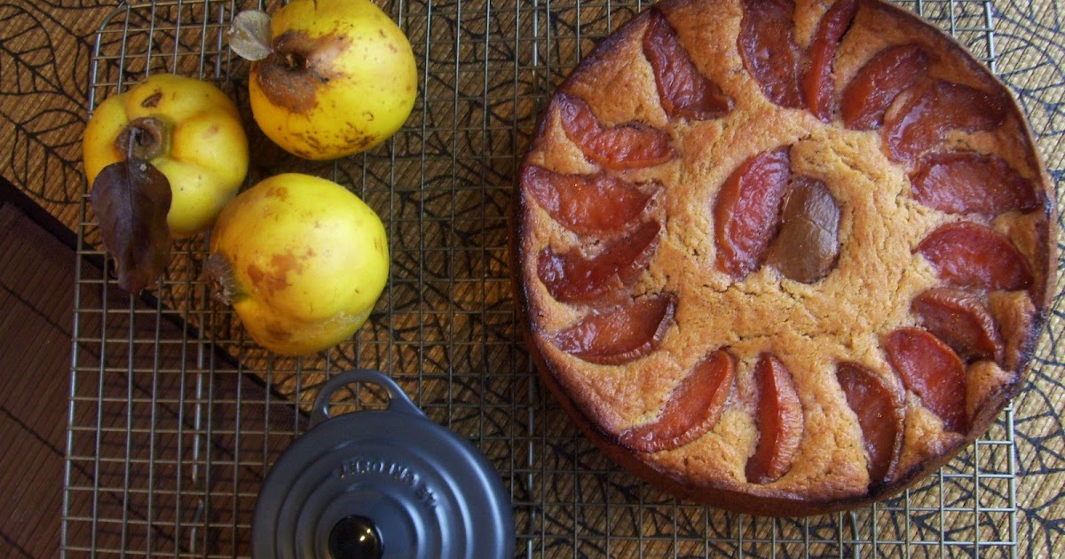 Dimpled Quince Pudding Cake - Always Order Dessert