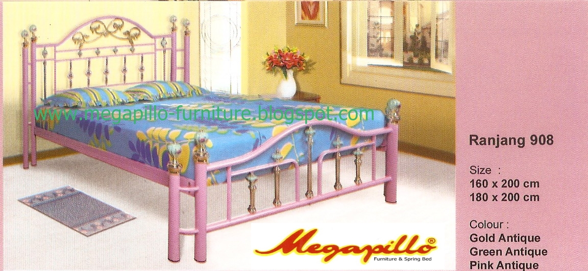 Megapillo Furniture Spring Bed Online Shop Ranjang Besi 