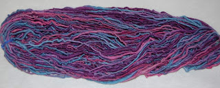 handspun yarn wool knit knitting