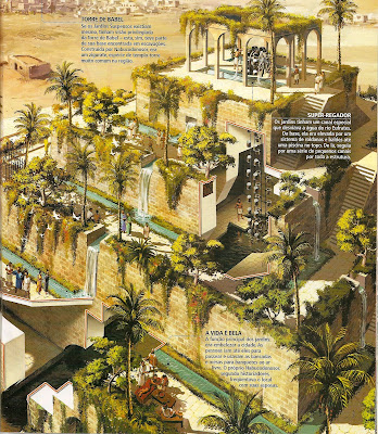 ISTO SIM É HISTÓRIA: JARDINS SUSPENSOS DA BABILÔNIA