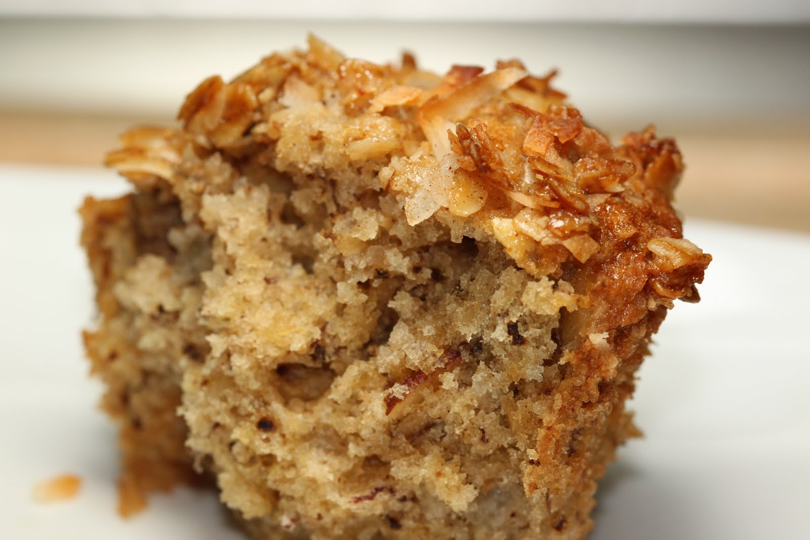 Baking is my Zen Banana Crunch Muffins by Ina Garten (The Barefoot