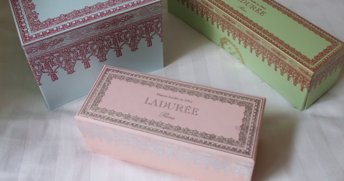 Eats, drinks and reads: Laduree Boxes!