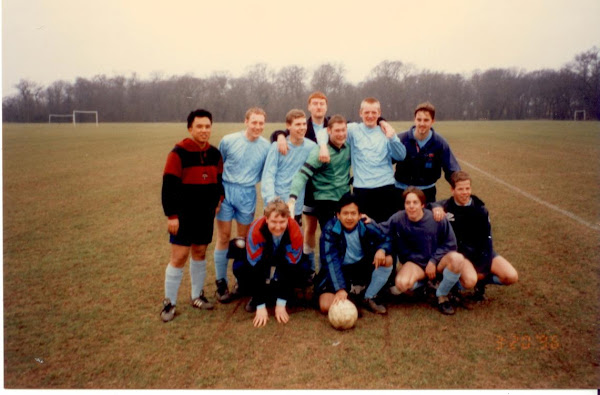 Anglia Polytechnic University, UK football 3rd team 95-96