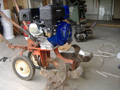 Fred's Minnesota Blog: Roto-tiller Repair