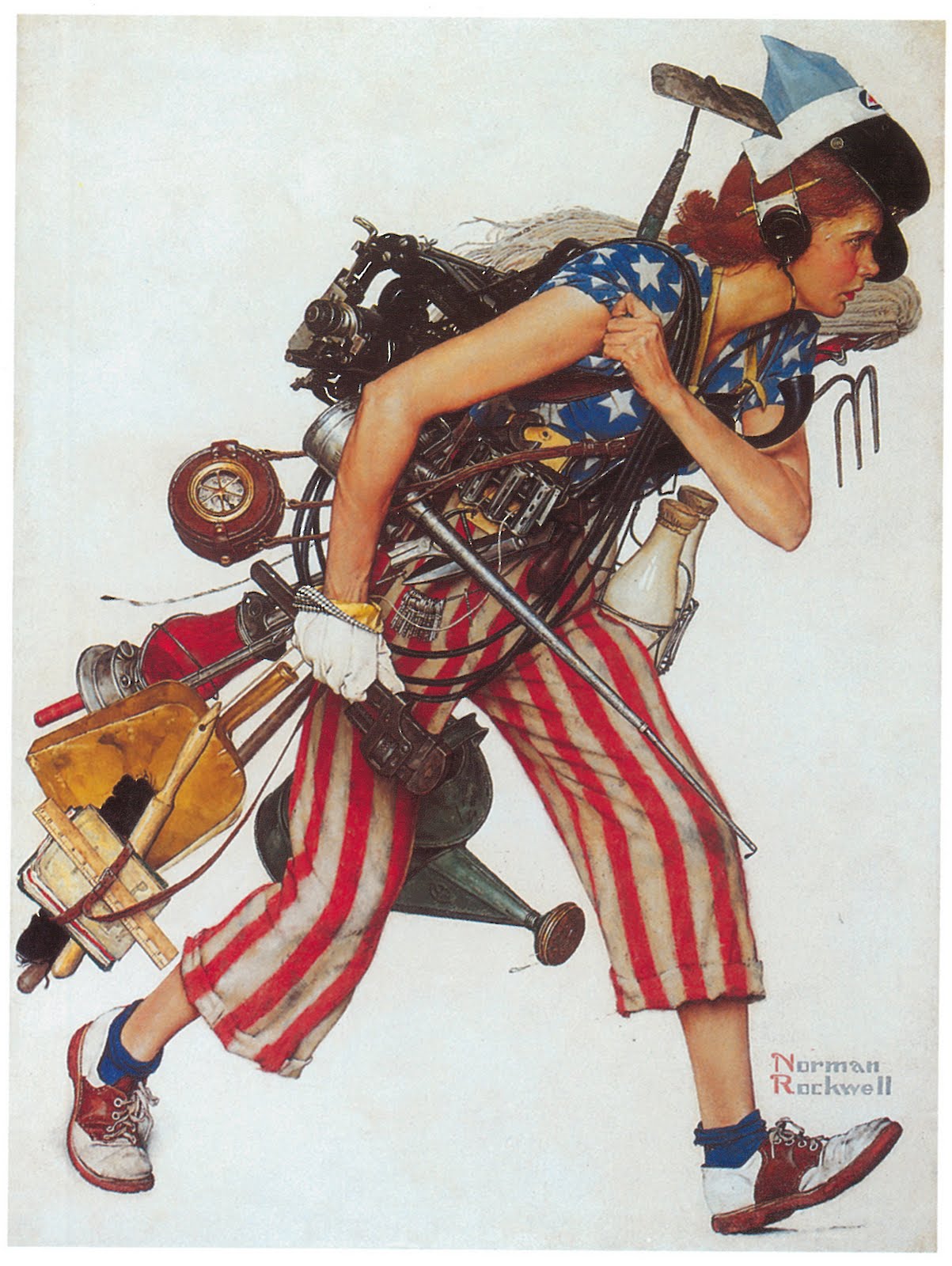 what makes us: norman rockwell