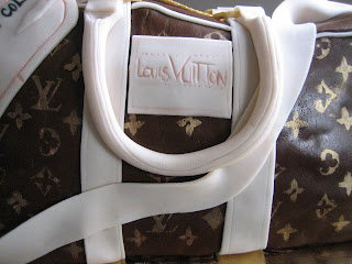 Kakes by Klassic: Louis Vuitton duffle bag cake