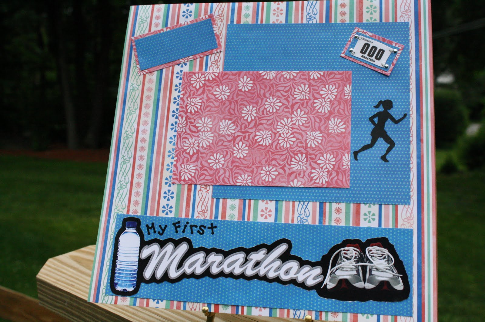 Run Love Scrapbooks Newest Running Scrapbook "My First Marathon"
