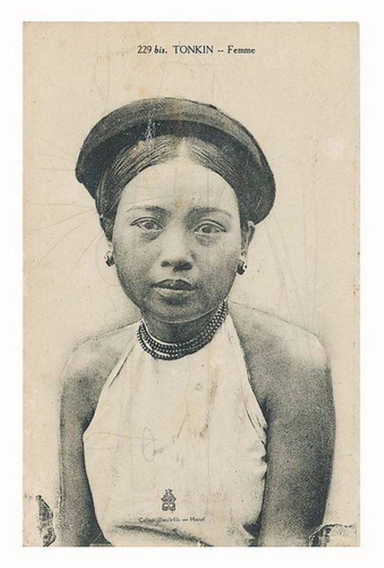 Indochine Vietnam - Femme Haiphong - Tonkin, 17-03-1907