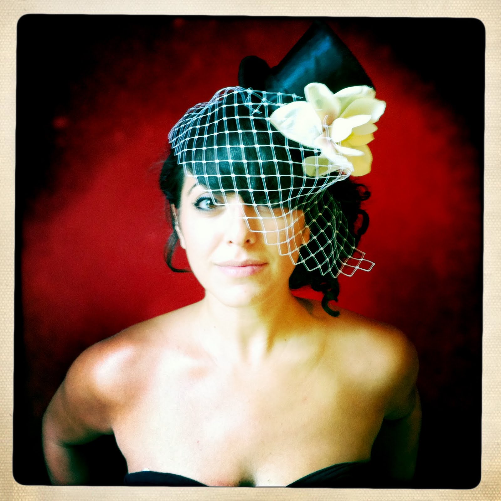 TwoBackFlats Bridal Mini Top Hats UnVeiled