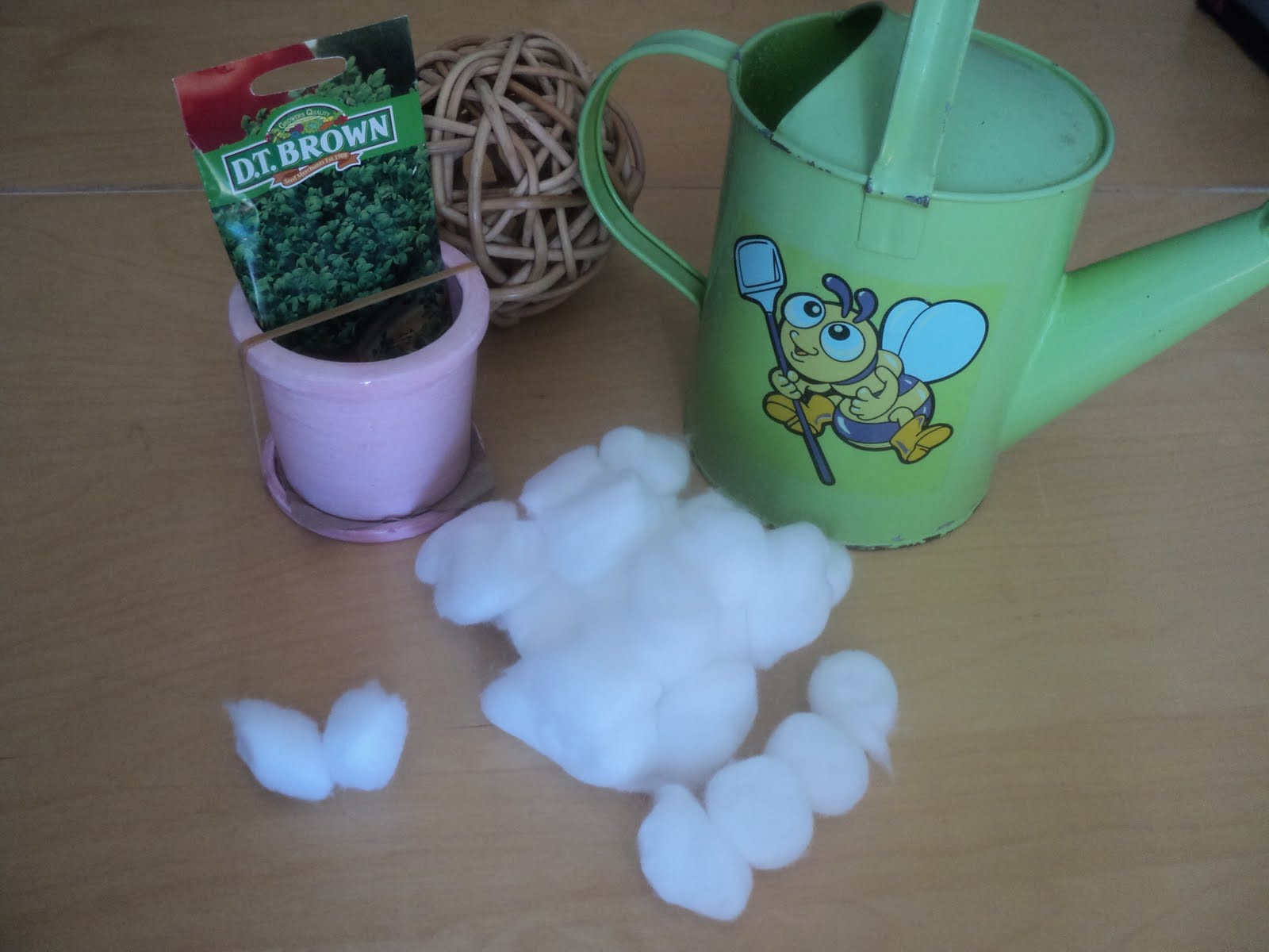 A Little Learning For Two Growing Cress