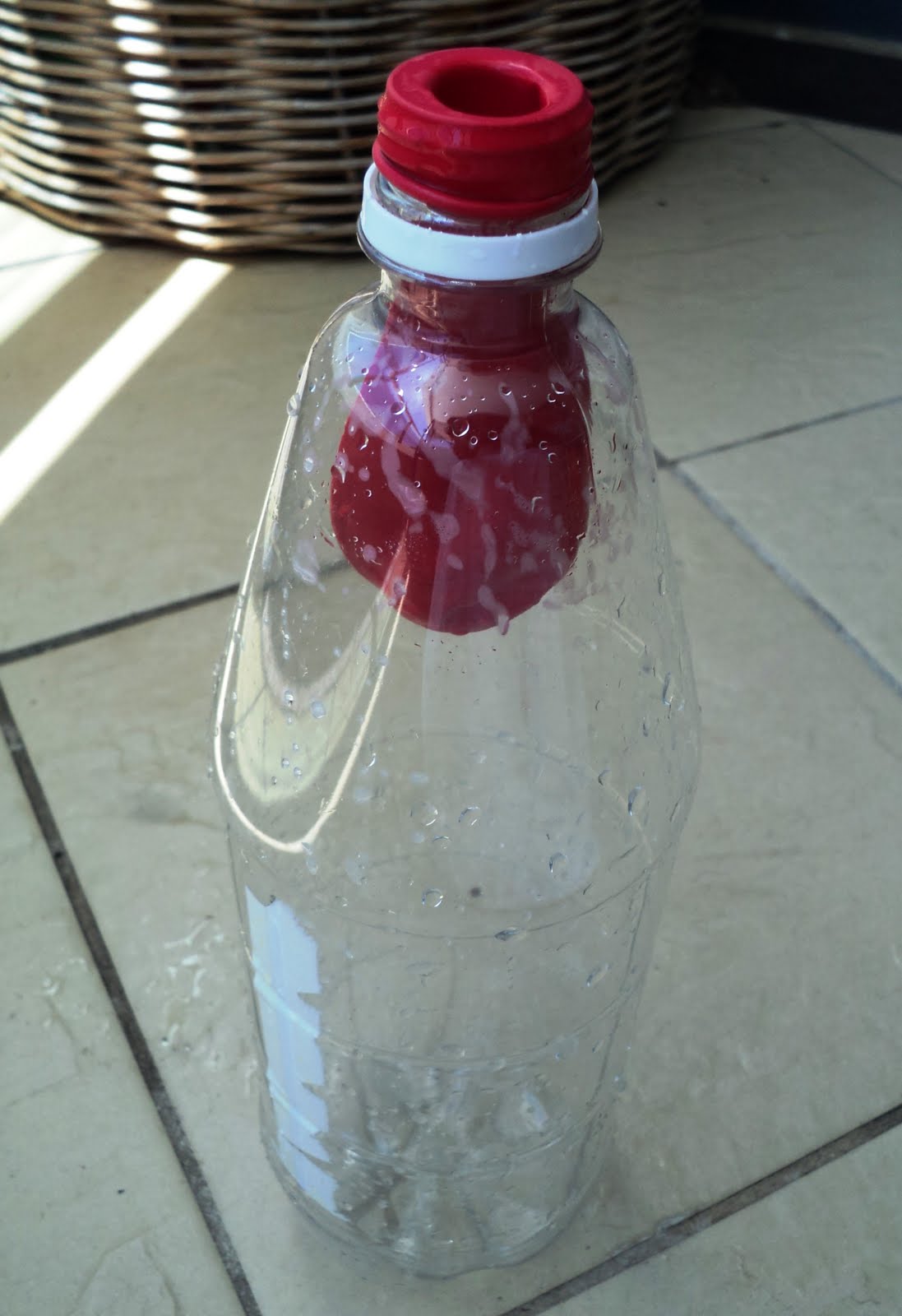 A Little Learning For Two: Bottle and Balloon Volcano