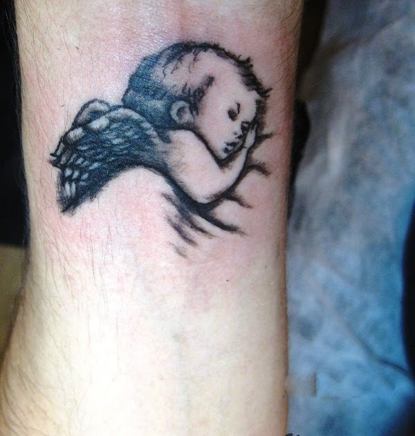 FIRATATTOOart Bebek Melek Dövmesi