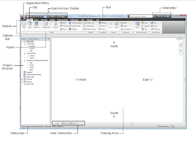 BIMrevit + Construtora Virtual | Blog: Interface Revit Architecture 2010