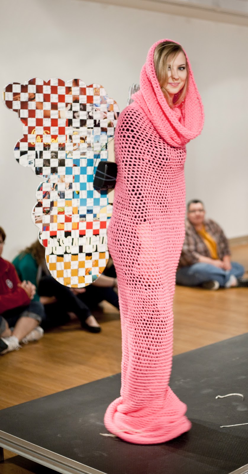 OU sculpture Wearable Art ShowBeginning Sculpture