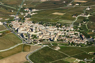 photo aérienne Saint Emilion