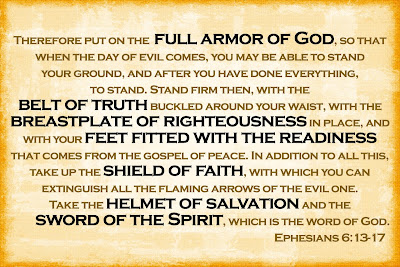 Sword Sharpeners: Ephesians 6:13-17