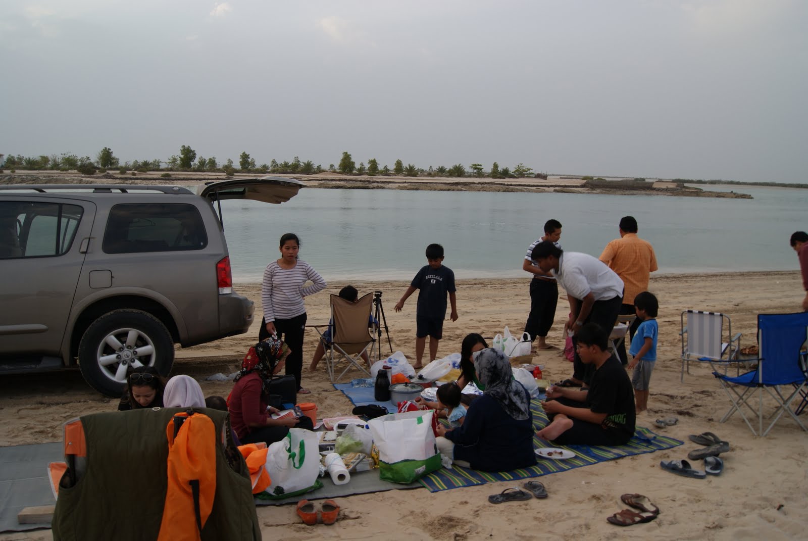 Picnic di Abu Dhabi