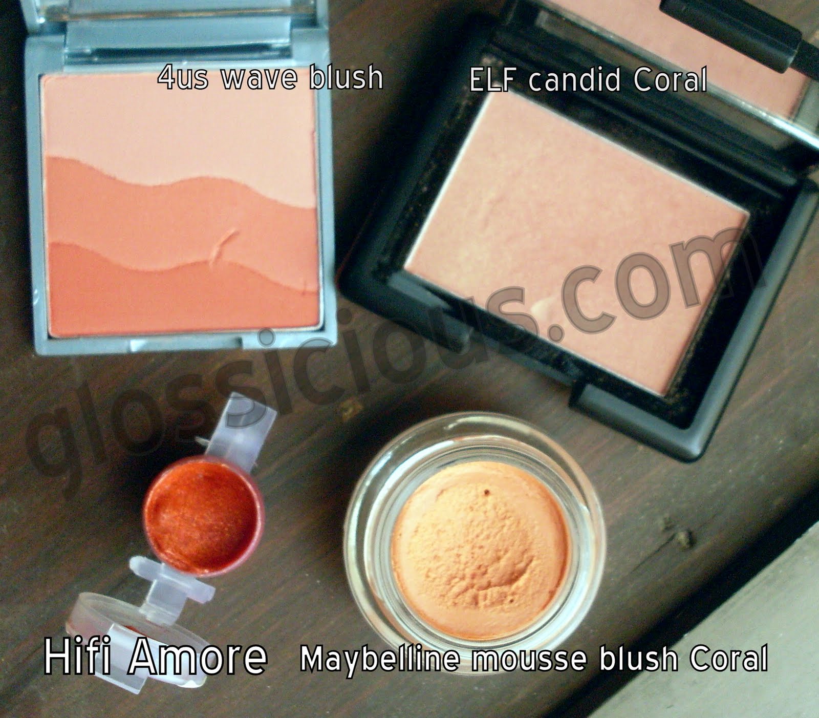 Favorites Coral Blushes Glossicious by Sarah Pakistani Beauty Blog