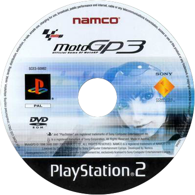 PS2 Game Disc Cover Art