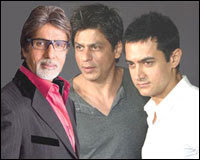 आमिर, शाहरुख व अमिताभ एक मंच पर