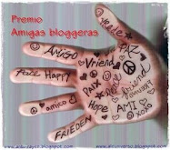 Este blog tiene el premio Amigas blogueras.