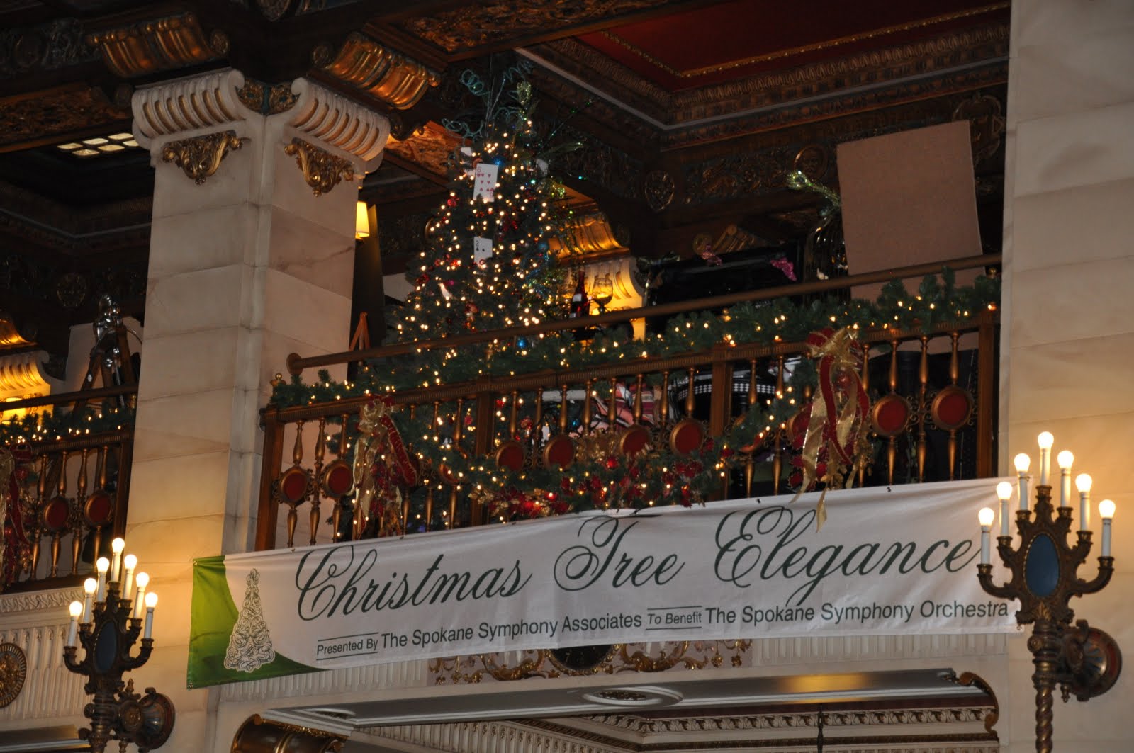 The Davenport Hotel and Tower Christmas Tree EleganceThe