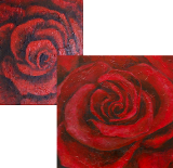 Red Rose Canvas Art