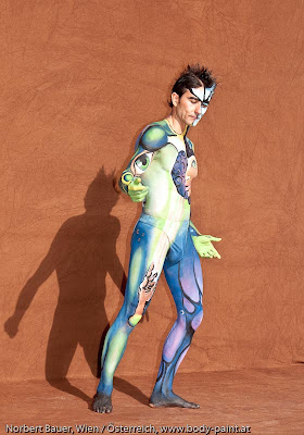 Sexy Male Body Paint
